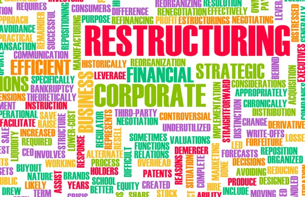 Omstrukturering — Stockfoto