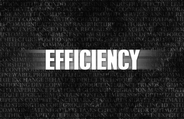 Effizienz — Stockfoto