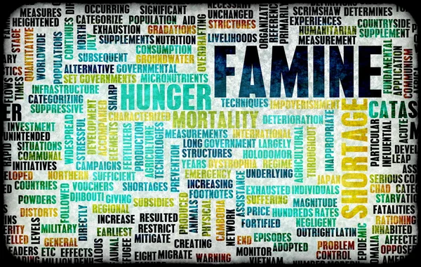 Famine — Stock Photo, Image