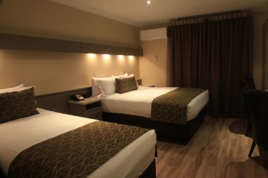 Otel odası.
