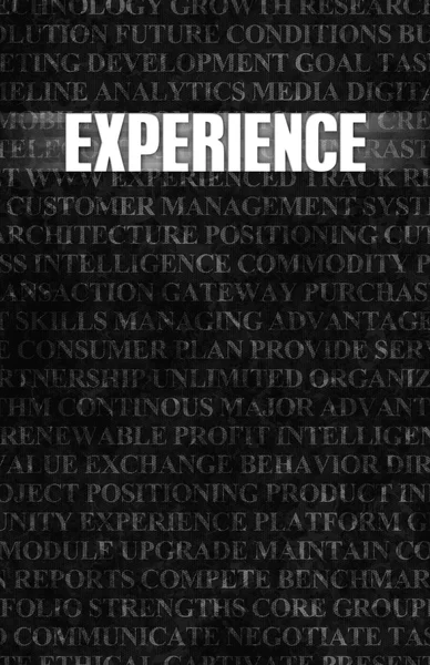 Experience — Stock Photo, Image