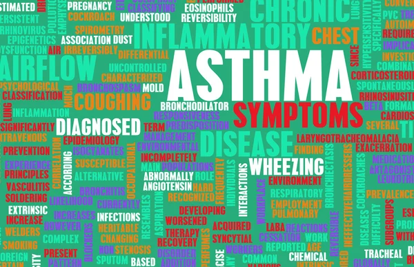 Astma — Zdjęcie stockowe