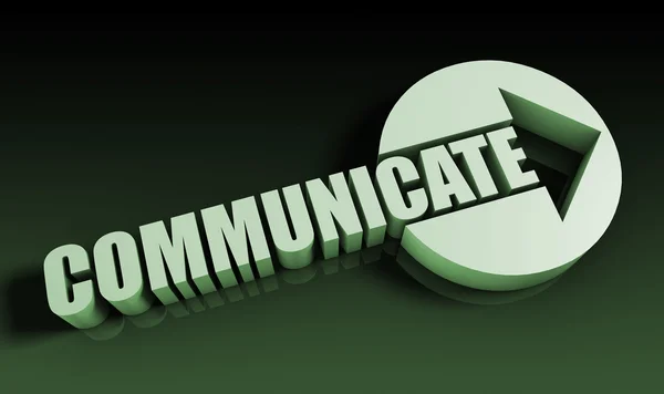 Communicate — Stock Photo, Image