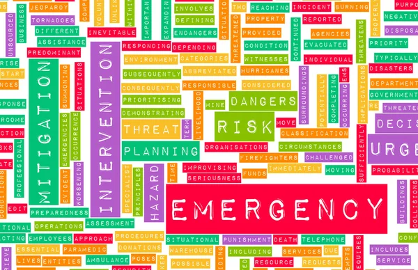 Concepto de emergencia — Foto de Stock