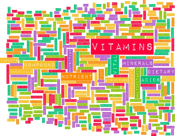 Vitaminok — Stock Fotó