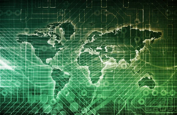 Global dijital teknoloji kavramı