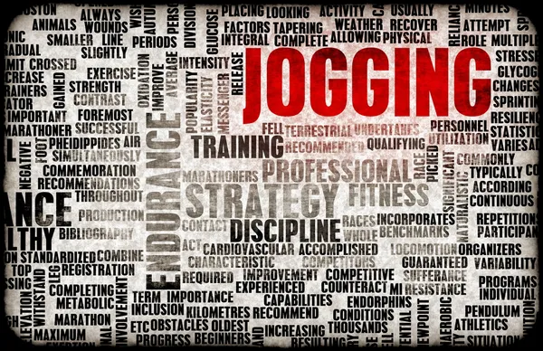 Faire du jogging — Photo