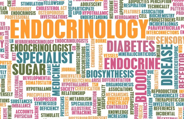 Endocrinología — Foto de Stock