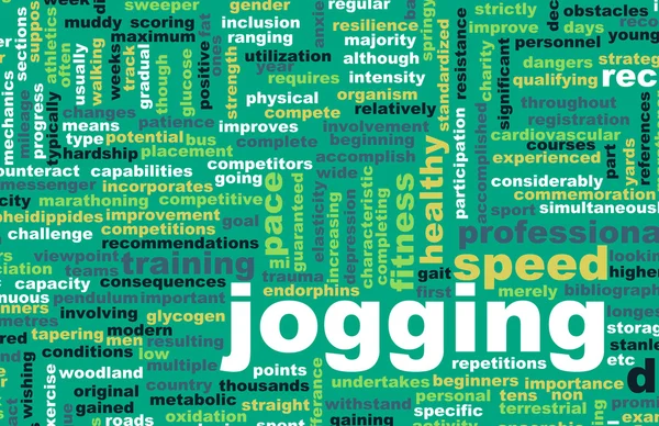 Faire du jogging — Photo