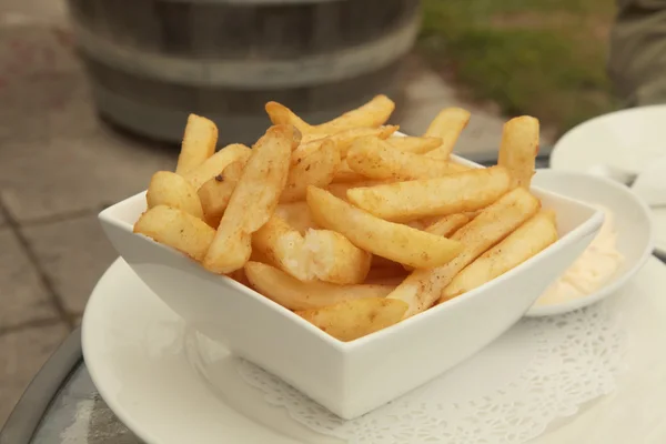 Papas fritas dd — Foto de Stock