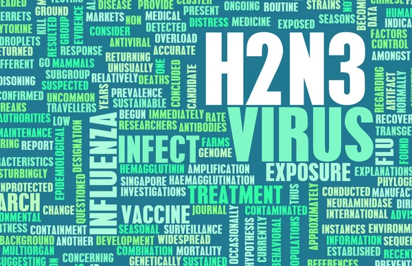 Fundo H2N3 — Fotografia de Stock