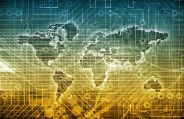 Global dijital teknoloji kavramı