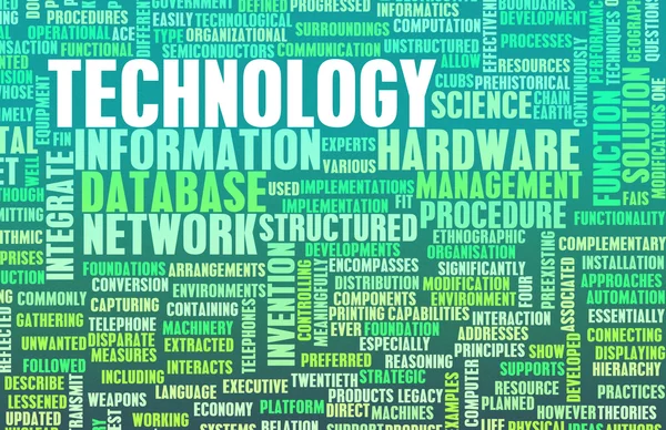 Tipos diversificados de tecnología — Foto de Stock