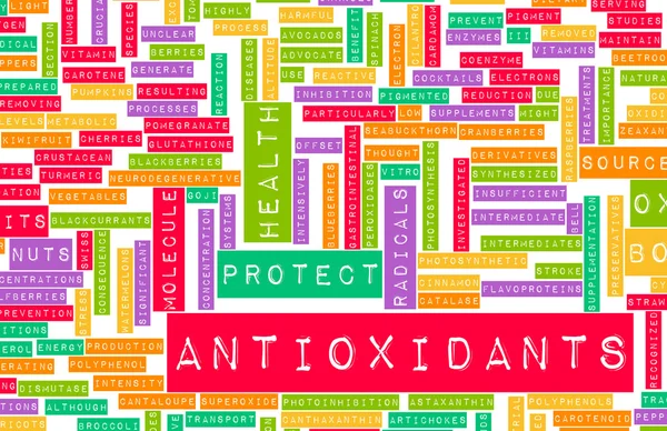 Antioxidánsok koncepció — Stock Fotó