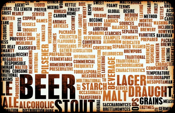 Beer Concept background — Stock Photo, Image