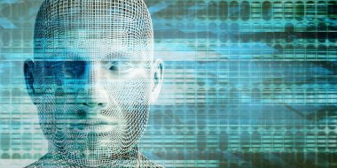 Akıllı Teknoloji Dijital Tasarımı Soyut Arkaplan Olarak