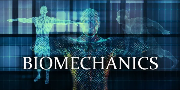 Biomechanica Geneeskunde Onderzoek Als Medisch Concept — Stockfoto