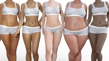 Kadın Model Çeşitliliği Zindelik Grubu Bir arada Duruyor