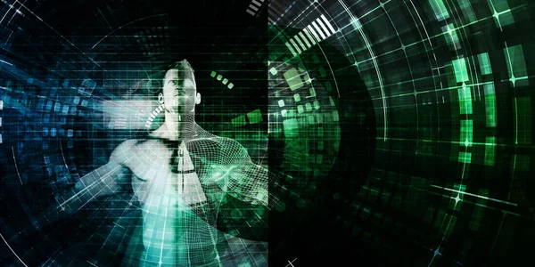 Derin Öğrenme ve Makine Yapay Zeka Konsepti