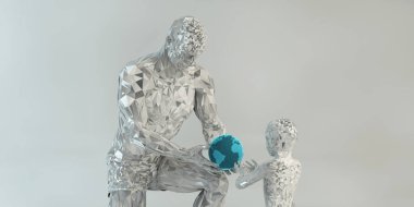 Çocuklara Soyut Bir Kavram Arkaplanı Olarak Öğret