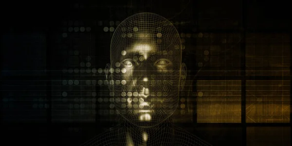 Inteligencia Artificial Lógica Software Como Concepto — Foto de Stock
