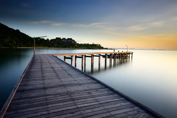 Weg am Strand — Stockfoto