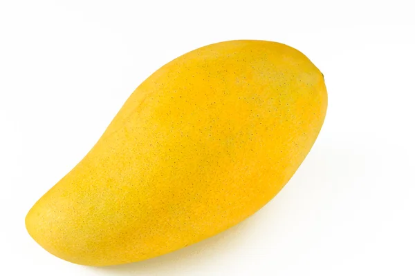 Beyaz zemin üzerine tatlı mango — 스톡 사진