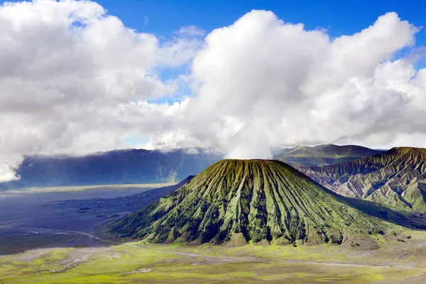 Bromo vulkaan (Oost-java, Indonesië) — Stockfoto