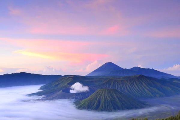 Vulcão Bromo em Indonésia — Fotografia de Stock