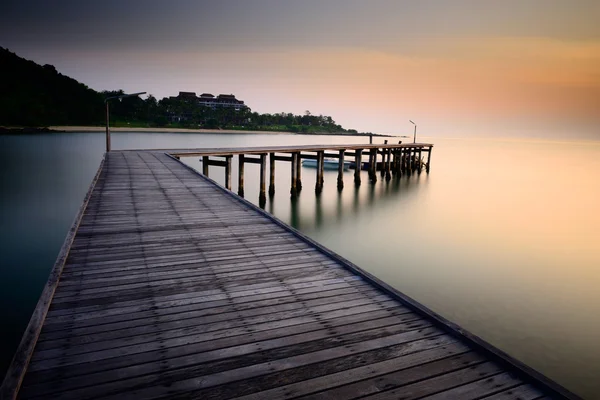 Weg am Strand — Stockfoto