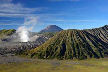 mt.Bromo ve sumeru, java, Endonezya