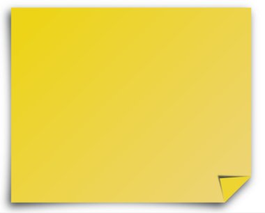 Sarı yapışkan not eps