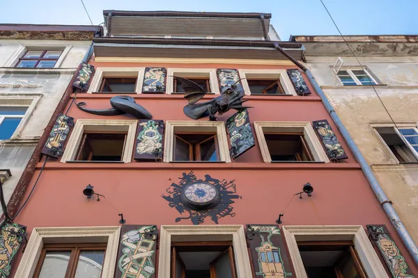 Lviv Ucrania Agosto 2019 Casa Las Leyendas Lviv Ucrania —  Fotos de Stock