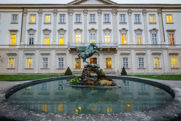 Fontaine Pegasus Palais Mirabell Salzbourg Autriche — Photo