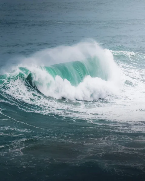 Big Wave Nazare Nazare Portugal — Stock Photo, Image