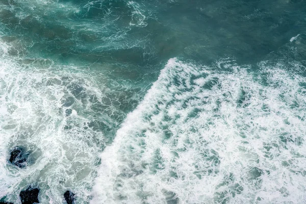 Meereswellen Aus Der Luft Wassermuster — Stockfoto