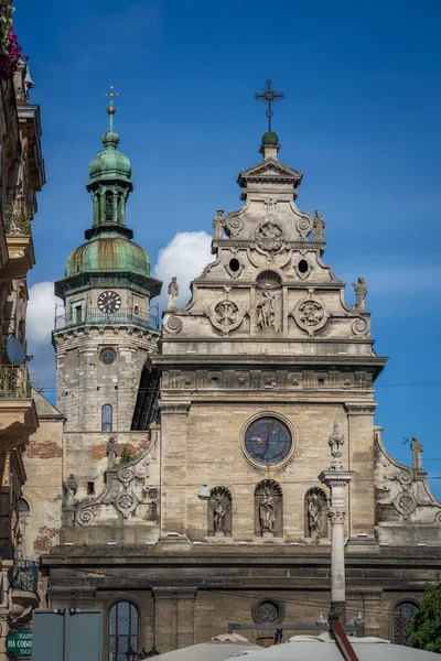 Église Monastère Bernardin Lviv Ukraine — Photo