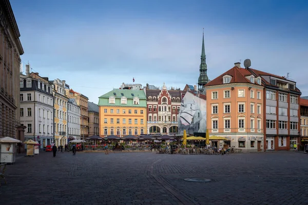 Riga Letónia Julho 2019 Dome Square Riga Letónia — Fotografia de Stock