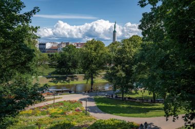 Bastejkalns Parkı - Riga, Letonya