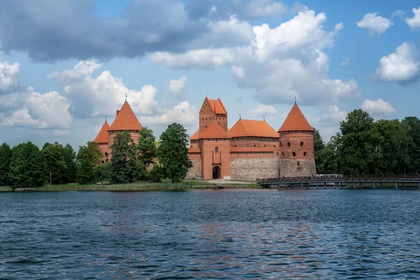 Castillo Trakai Trakai Lituania — Foto de Stock