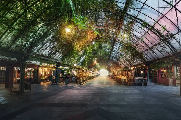 Täckta Gatan Rua Coberta Gramado Rio Grande Sul Brasilien — Stockfoto