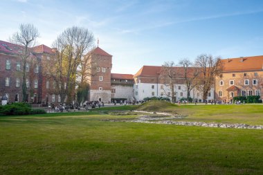 Wawel Kalesi ve Hırsızlar Kulesi - Krakow, Polonya