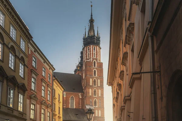 Mary Basilica Krakow Poland — Zdjęcie stockowe