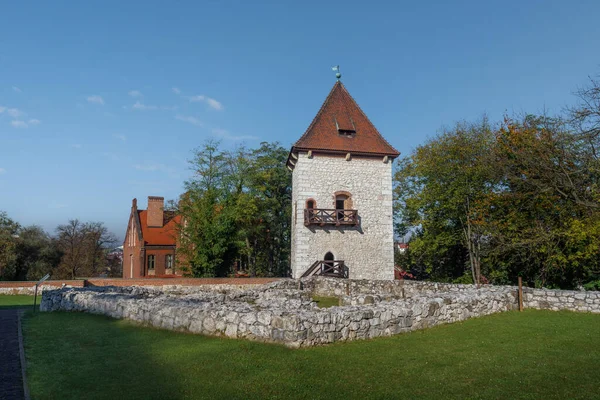 Saltworks Castle Tower Wieliczka Poland — Foto Stock