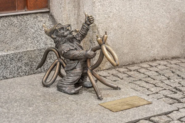 Wroclaw Poland Aug 2019 Powery Dwarf Powerek 2005 Hundreds Wroclaw — Stockfoto