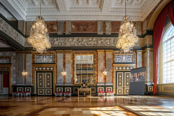 Kopenhag Danimarka Haziran 2019 Christiansborg Sarayı Alexander Odası Kopenhag Danimarka — Stok fotoğraf