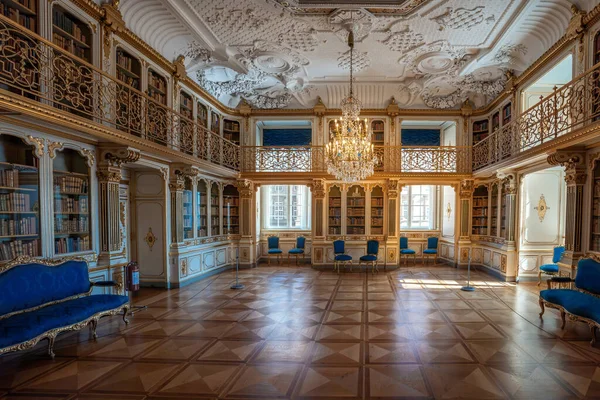 Queens Library Christiansborg Palace Copenhagen Denmark — стокове фото