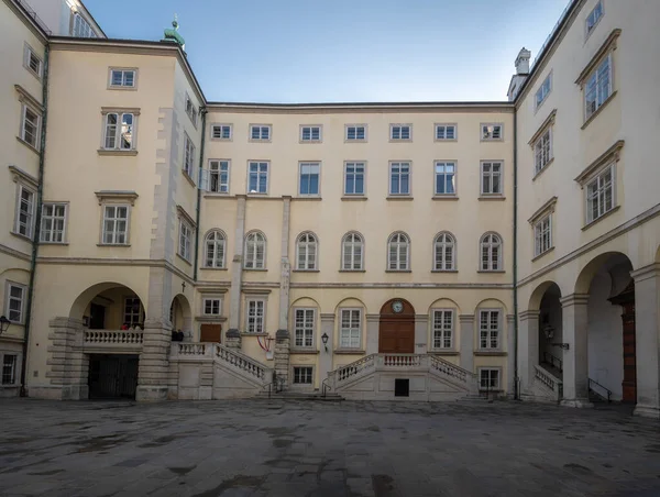 Vídeň Rakousko Října 2019 Švýcarské Křídlo Starý Palác Hofburgském Paláci — Stock fotografie