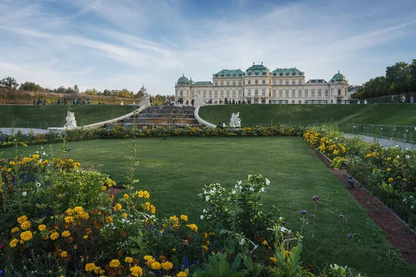 Vienne Autriche Oct 2019 Belvedere Palace Gardens Vienne Autriche — Photo