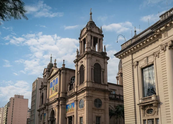 Μητροπολιτικός Καθεδρικός Ναός Porto Alegre Rio Grande Sul Βραζιλία — Φωτογραφία Αρχείου